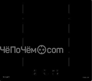 Варочная панель WEISSGAUFF HI 640 BSCM Premium Cross