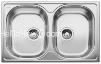 Кухонная мойка BLANCO tipo 8 compact cталь матовая 513459