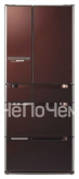 Холодильник HITACHI r-a 6200 amu xt brow темно-коричневый