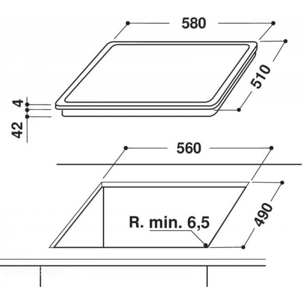 Варочная панель WHIRLPOOL akt 8030 ne