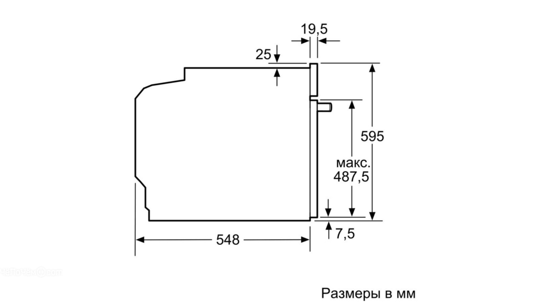 Духовой шкаф BOSCH HBG536YS0R
