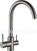 Смеситель WEISSGAUFF WG 020304 Steel