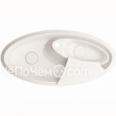 Кухонная мойка MARMORIN SILVANUS WHITE 500 113 006 белый