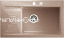 Кухонная мойка MARMORIN halit black metalic 1b1d r (520 113 012)