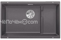 Кухонная мойка Blanco SUBLINE 700-U Level SILGRANIT темная скала с отв.арм. InFino  (арт.523539)