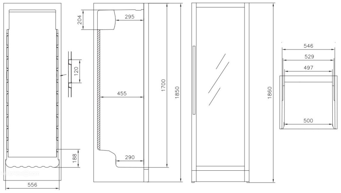Винный шкаф VESTFROST SOLUTIONS W 185 черный (мульти)