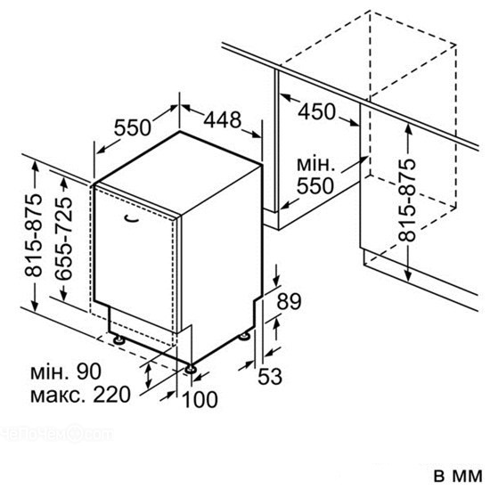 Посудомоечная машина BOSCH spv 69t50