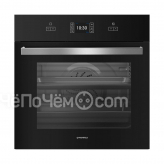 Духовой шкаф MAUNFELD meoh.6711b (цвет чёрный+чёрное стекло)