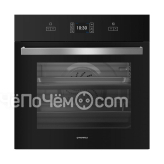 Духовой шкаф MAUNFELD meoh.6711b (цвет чёрный+чёрное стекло)