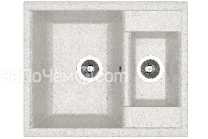 Кухонная мойка FLORENTINA Астра 620 К серый (25.065.D0620.408)