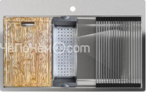 Кухонная мойка RIVELATO Rinox 8050