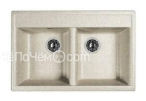 Кухонная мойка DR.GANS Астра (780х510х217) Серый (25.060.E0780.408)