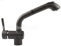 Смеситель LAVA italmix industrial id 0820 (lava чёрный металлик)