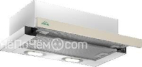 Вытяжка ELIKOR КВ Интегра GLASS 60П-650-В2Л белый/стекло бежевый (17390)