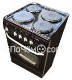 Кухонная плита DELUXE 5004.12 э черная