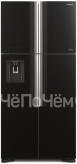 Холодильник HITACHI R-W 662 PU7X GBK черное стекло