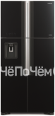 Холодильник HITACHI R-W 662 PU7X GBK черное стекло