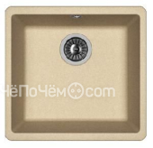 Кухонная мойка Flortek Ринг 400 бежевый (24.050.C0400.104)
