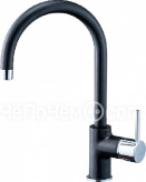 Смеситель RIVELATO Orta antracite cromo