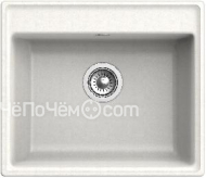 Кухонная мойка GRANFEST GF-V-580 белый