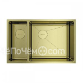 Кухонная мойка OMOIKIRI Taki 69-2-U/IF-LG-R Side (4993184)