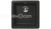 Кухонная мойка SCHOCK 700509  quadro 50 (n-100s) cristalite 450x430 оникс