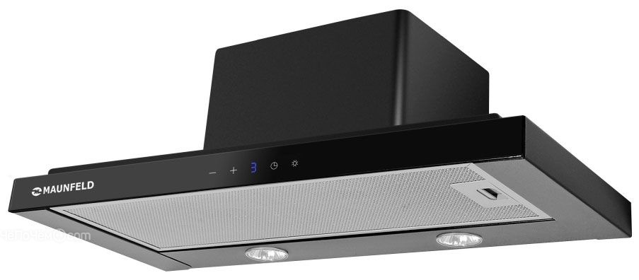 Вытяжка MAUNFELD OUSE TOUCH 60 черное стекло