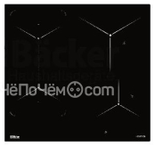 Варочная панель BACKER BIH604-1T-S4 Black