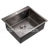 Кухонная мойка MILACIO Denia 59 Steel MC.77499 вороненая сталь