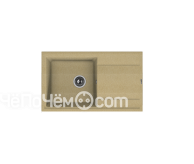 Кухонная мойка FLORENTINA липси 860 бежевый