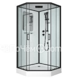 Душевая кабина NIAGARA NG-6902D-01 Black