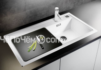 Кухонная мойка BLANCO zenar xl 6s крыло слева (519272)