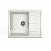 Кухонная мойка DR.GANS Ника (580х470х217) Белый (25.070.B0580.401)