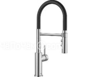 Смеситель BLANCO 525792 CATRIS-S Flexo нержавеющая сталь UltraResist