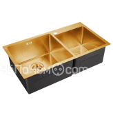 Кухонная мойка EMAR EMB-210 PVD Nano Golden