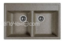 Кухонная мойка DR.GANS Астра (780х510х217) Черный (25.060.E0780.407)