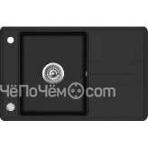 Кухонная мойка AQUASANITA Bella SQB101AW (black metallic 601)