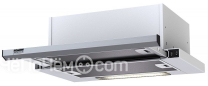 Вытяжка KRONASTEEL KAMILLA slim 500 inox (белый/нерж)