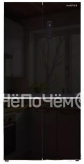 Холодильник HARPER RH6966BW black glass