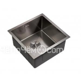 Кухонная мойка MILACIO Denia 44 Steel MC.77439 вороненая сталь