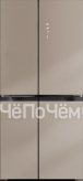 Холодильник LEX LCD450 Brown satin Cross Door