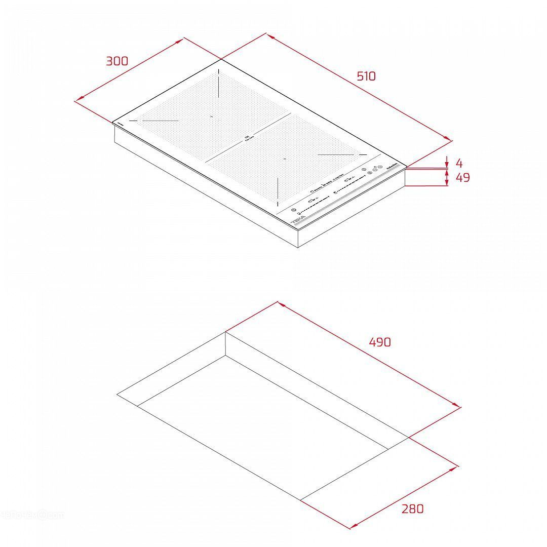 Варочная панель TEKA IZF 32400 MSP BLACK