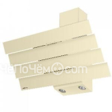 Вытяжка Maunfeld Cascada Quart 90 слоновая кость