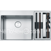 Кухонная мойка FRANKE Box Center BWX 220-54-27 TL рабочий центр справа