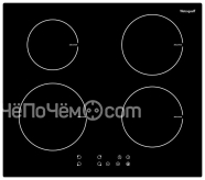 Варочная панель WEISSGAUFF hi 6140 b