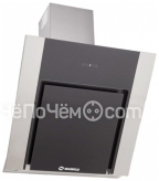 Вытяжка MAUNFELD modern 60 (цвет нерж+черное стекло+накладки нерж.)