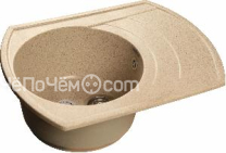 Кухонная мойка GRANFEST Rondo GF-R650L песок