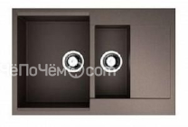 Кухонная мойка Omoikiri Daisen 86-2-DC (4993476) Artgranit/темный шоколад