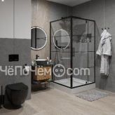 Душевое ограждение NIAGARA NG-0280-08 BLACK