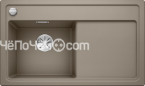 Кухонная мойка Blanco ZENAR 45S (чаша слева)  серый беж с кл.-авт. InFino (арт.523835)
